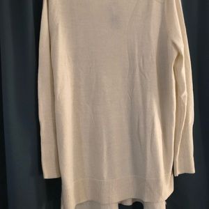 Tunic Top Sweater- Cream